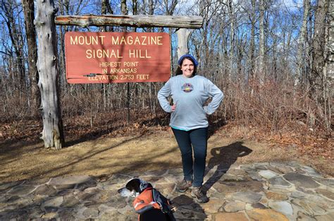 Hiking Mount Magazine bottom to top - Right Kind Of Lost