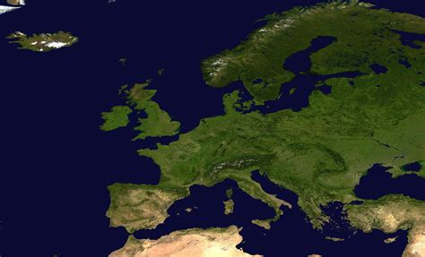 Europe Nasa Europe Map Relief Map Terrain Map | Images and Photos finder