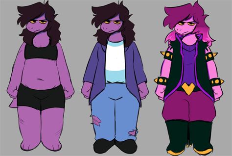 Deltarune's Susie (Character Design) by KompleteKrysys on Newgrounds