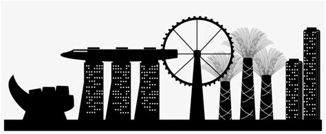 singapore skyline silhouette png 10 free Cliparts | Download images on ...