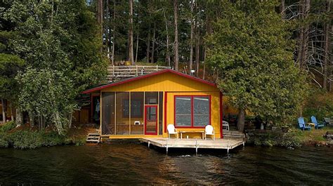 Enjoy This Minnesota Cabin That Sits Just Inches Off The Lake