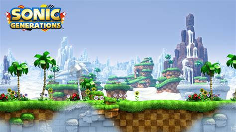 Sonic Generations classic mode landscape - Virtual Backgrounds