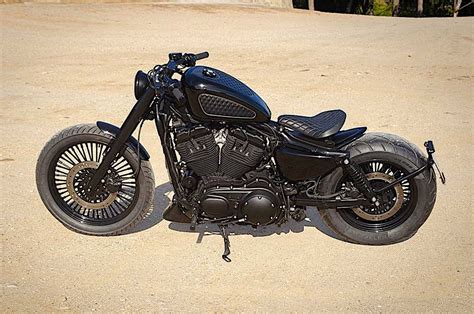 Custom Harley-Davidson Sportster Bobber Looks Just Right Sitting in the ...