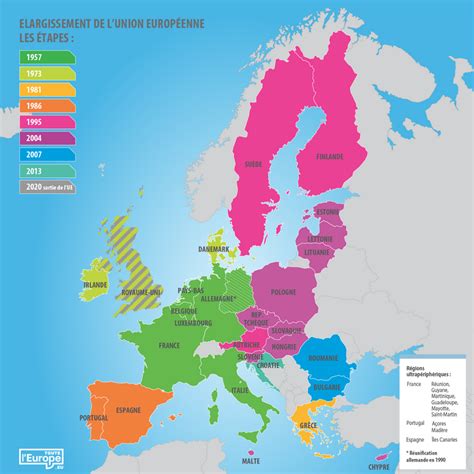 La liste des Etats membres de l'Union européenne - Touteleurope.eu