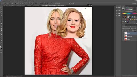 Photoshop Tutorial Swap a Head - The Easy Way - YouTube