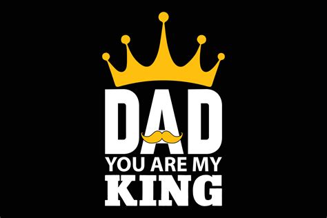 Dad you are my king t-shirt template 15450502 Vector Art at Vecteezy