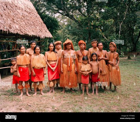 Tribal People Of Amazon Rainforest