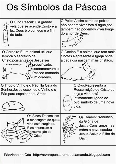 Atividades Educativas: Atividades para a Páscoa Ensino Religioso