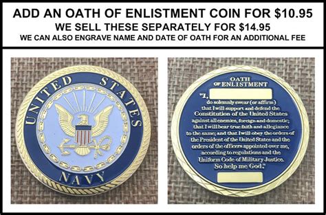 Oath of Enlistment Certificate: U.S. Navy PERSONALIZED with | Etsy