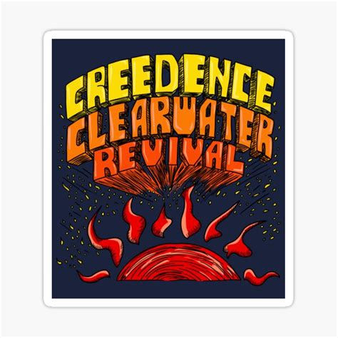 Creedence Clearwater Revival Stickers | Redbubble