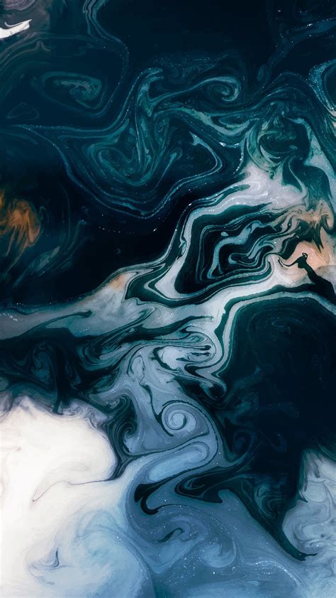 Dark mobile wallpaper, fluid marble | Premium Photo - rawpixel