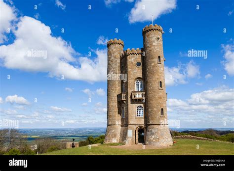 England, Cotswolds, Worcestershire, Broadway, Broadway Tower Stock ...