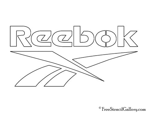 Reebok Logo Stencil | Free Stencil Gallery