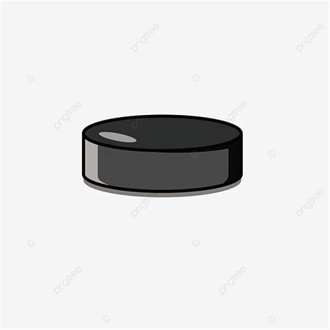 Hockey Puck Clipart Transparent Background, Black Highlight Shadow ...