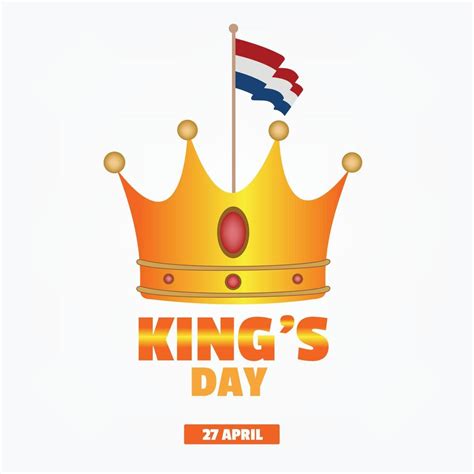 vector graphics of happy kings day good for kings day celebration. flat ...