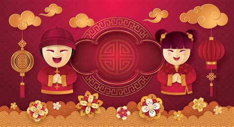 Chinese Happy New Year 1181241 Vector Art at Vecteezy