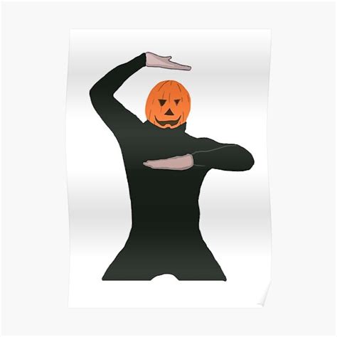 "The Pumpkin Dance Meme" Poster for Sale by Barnyardy | Redbubble