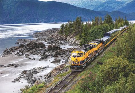 Train from Seward to Anchorage via Coastal Classic Train | Alaska Shore ...