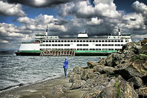 Mukilteo ferry Photograph by DMSprouse Art - Fine Art America