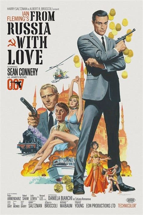 From Russia with Love (1963) [640 x 960] : MoviePosterPorn | James bond ...