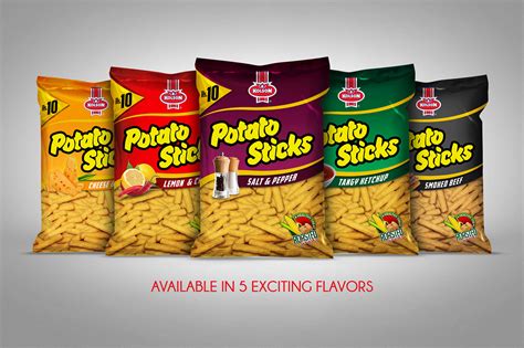 Potato Stick Packaging :: Behance