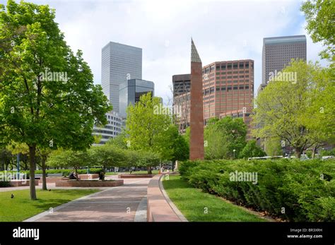 Denver Skyline Colorado Stock Photo - Alamy