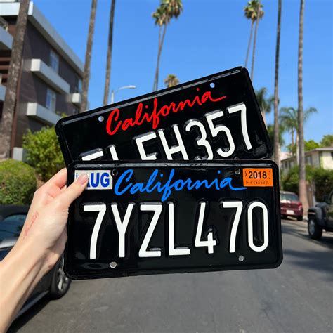 California License Plate Options 2024 - Mirna Tamqrah