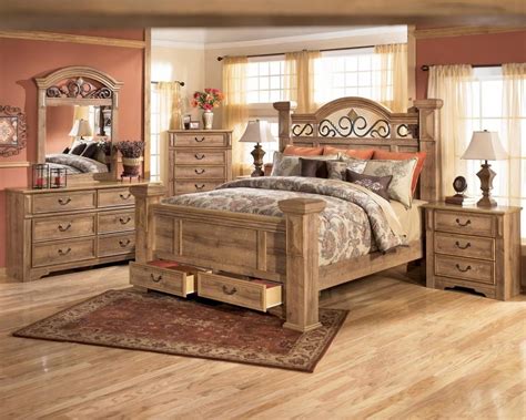 rustic bedroom sets | Camas incríveis, Modelos de quartos, Arquitetura ...