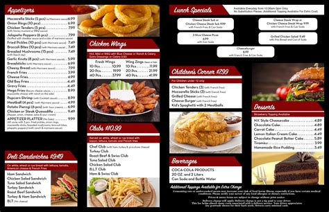 Our Menu - Paradise Grill & Pizzeria - Ocean Pines, MD