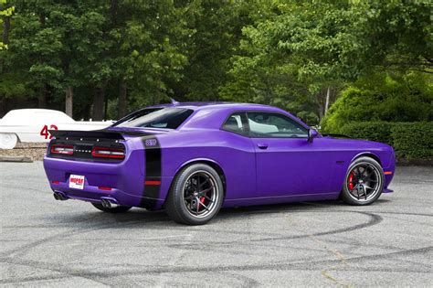 Purple Dodge Challenger Hellcat Wallpaper - Design Corral