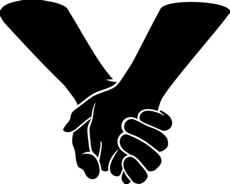 Holding hands - Openclipart