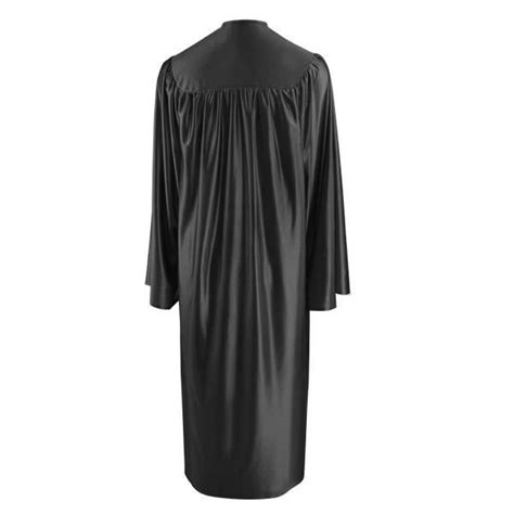 Shiny Black Choir Robe | Churchings