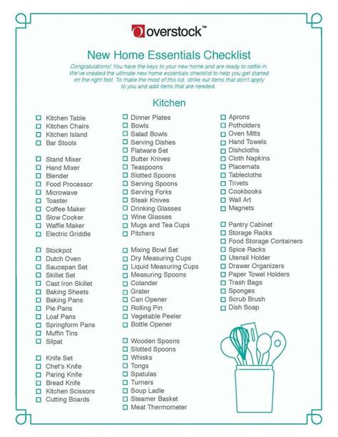 Supporting home furniture checklist Your Domain Name - #checklist # ...