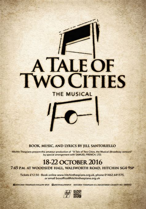 A Tale of Two Cities, The Musical - 19 OCT 2016