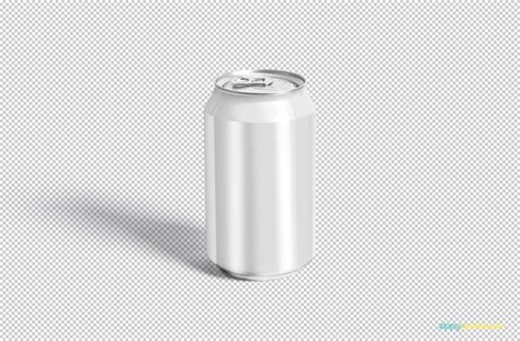 Free Tin Soda Can Mockup on Behance