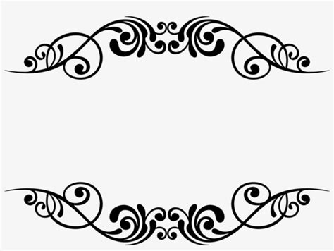 540+ Clip Art Of A Fancy Filigree Border Design Illustrations - Clip ...