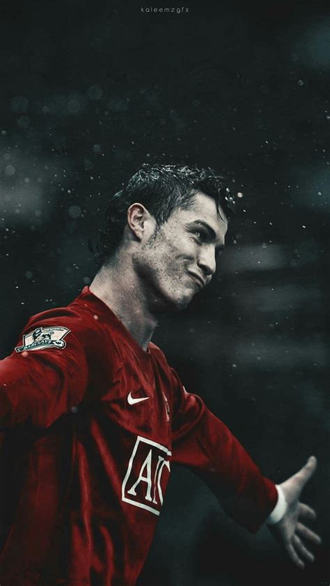 Cristiano Ronaldo Manchester United Iphone Wallpaper