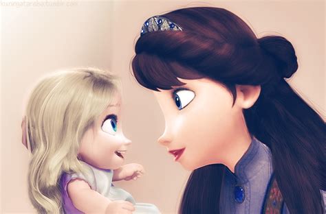 Baby Elsa and her Mother - Elsa and Anna Photo (37482271) - Fanpop