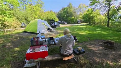 Keuka Lake State Park Camp Site 20230521 - YouTube