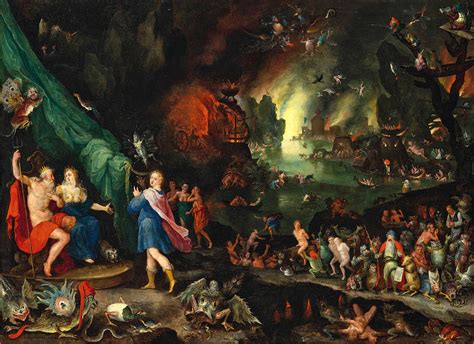 Orpheus in the Underworld Painting by Jan Brueghel the Elder - Fine Art ...