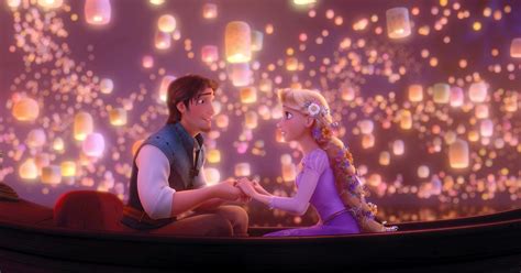 Tangled Lanterns Scene