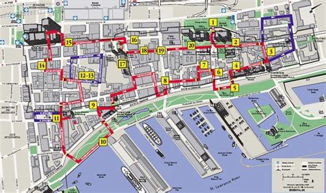 Old Montreal Walking Tour self guided Twenty-Section Tour | Montreal ...