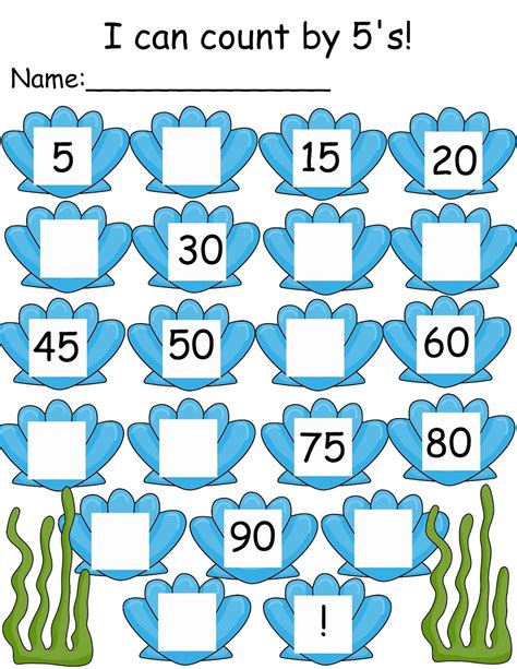 Skip Count by 5 | K5 Worksheets