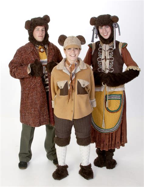 Three Bears Costume - Shrek Rental from $39-75 per costume | Shrek ...