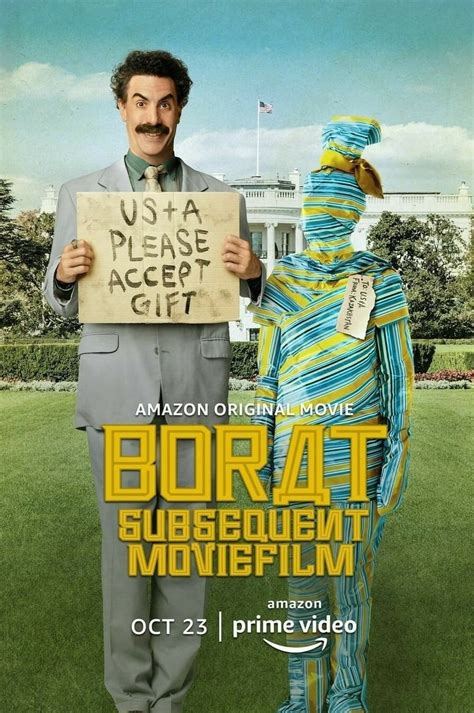 Borat Subsequent Moviefilm (2020) - Posters — The Movie Database (TMDB)