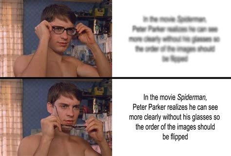 the truth about this meme | Peter Parker's Glasses | Know Your Meme