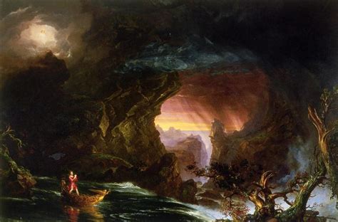 The Voyage of Life: Manhood, 1840 - Thomas Cole - WikiArt.org