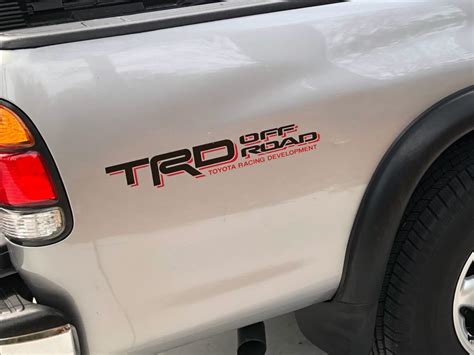 Exact positioning of your Tundras TRD decals? | Toyota Tundra Forum