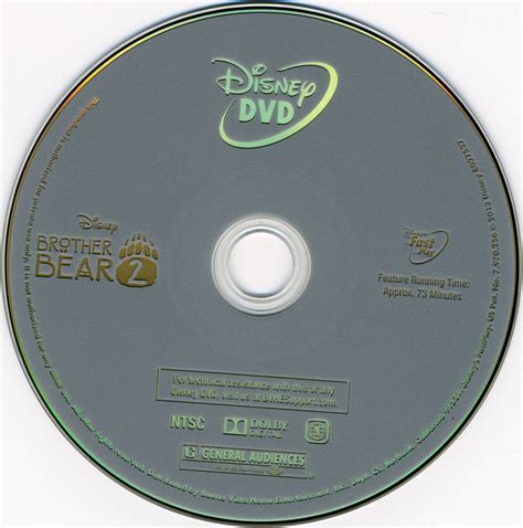 brotherbear2 dvd disc scan | DVD Covers | Cover Century | Over 1.000. ...