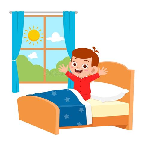 Cartoon Boy Wake Up Stock Illustrations – 452 Cartoon Boy Wake Up Stock ...